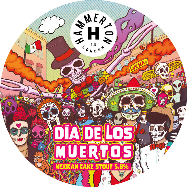 DIA DE LOS MUERTOS - MEXICAN CHOCOLATE STOUT 5.8% - 30L SANKEY